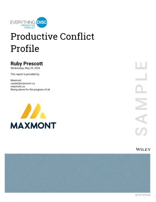 Productive Conflict